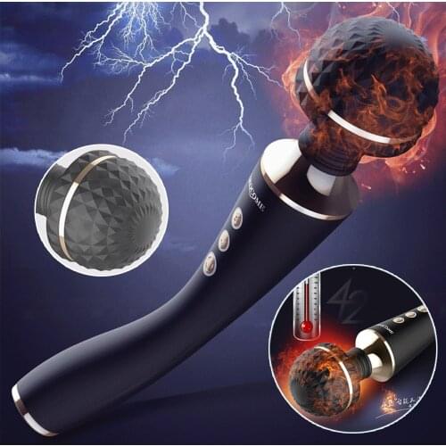 Multispeed Rechargeable AV Magic Wand Vibrator Sex Toys For Woman Sex Massage G Spot Vibrators For Women Adult Sex Machine Shop