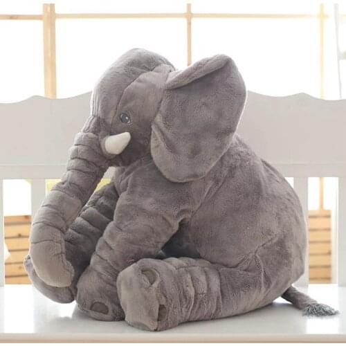60CM Elephant doll plush toy pacify pillow to accompany baby doll sleeping doll batch