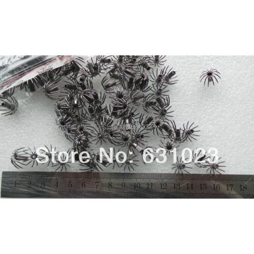 MR OCTOPUS 200pcs fishing hooks , squid hooks,squid jigs,black colour,round hooks