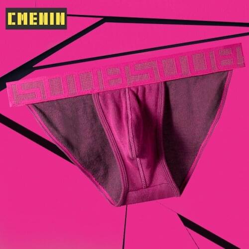 Hot Sale Cotton Gay Sexy Mens Panties Briefs Men Underpants Low Waist Slipy Męskie Jockstrap Men Underwear Man Male BS3125