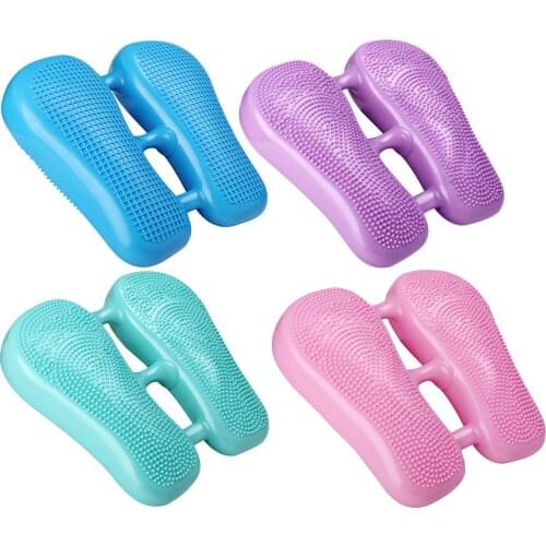 Yoga Soft Balance Pad PVC Stability Pad Balance Cushion Exercise Trainer Balancer Fitness Aerobic Exercise Training Men Women