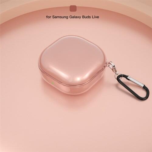 Soft TPU Earphone Protective Cover Case for Samsung Galaxy Buds Live Wireless Earphone Shockproof Headphone Case Shell