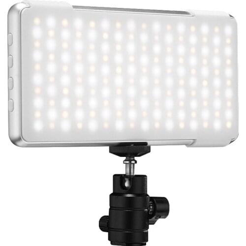 NiceFoto SL-120A Portable BI-Color LED Video Fill Light 3200K-6500K CRI 96+ With 4000mAh Lithium Battery