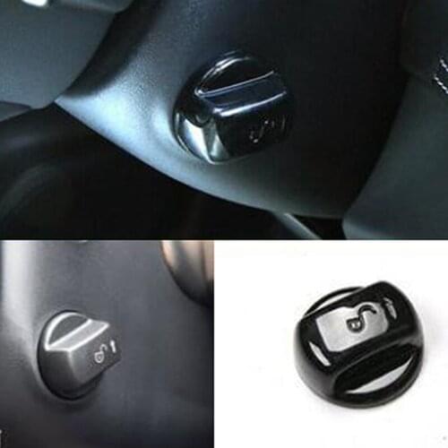 ABS Chrome Steering wheel Adjustment Button frame Cover Trim Car-Styling For Jaguar XF XE XFL F-PACE 2016 2017 2018 accessories