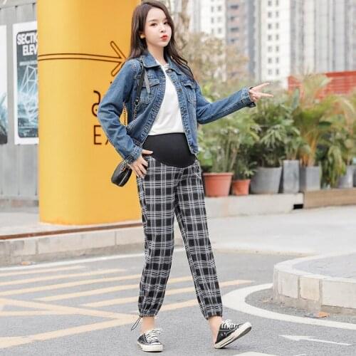 Maternity work pants pregnancy pants extender maternity office wear clothing fashion maternity trousers adjuster premama clothes