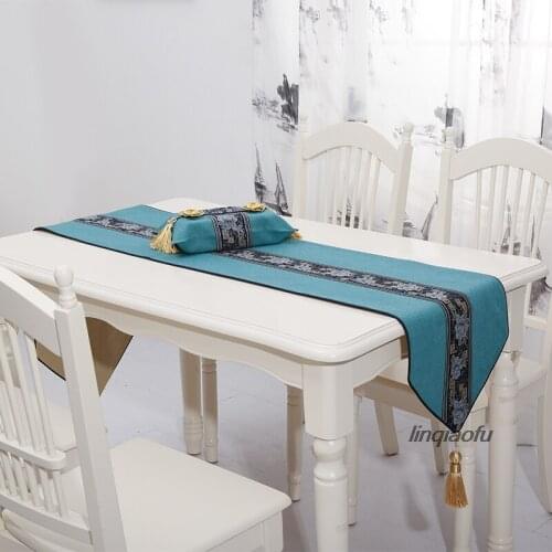 Modern minimalist fabric table flag table bunting coffee table TV cabinet tablecloth table decoration cloth Table runner