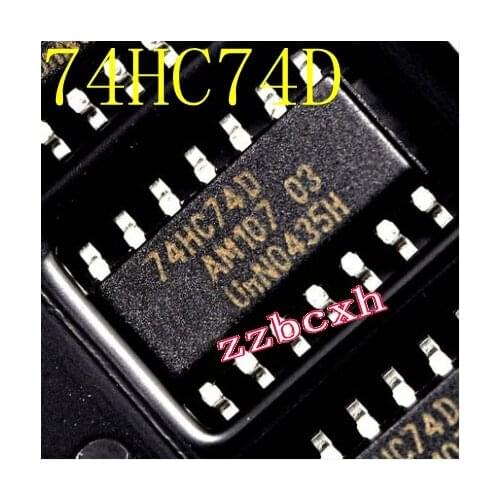 10PCS/LOT New original In Stock 74HC74D SN74HC74DR SOP-14