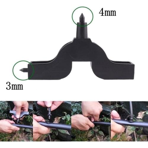 3mm & 4mm Drill Hose Hole Punch Drilling Tools Hose Punchers Garden Irrigation Pipe Fittings Agriculture Tools Punch Tools