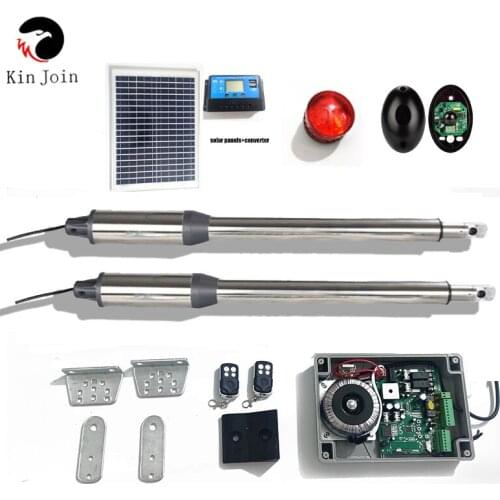 400KG Electric Swing Door Gate Opener Operator For Access Control Actuator Closer Swing Gate Opener Automatic Dual Arms