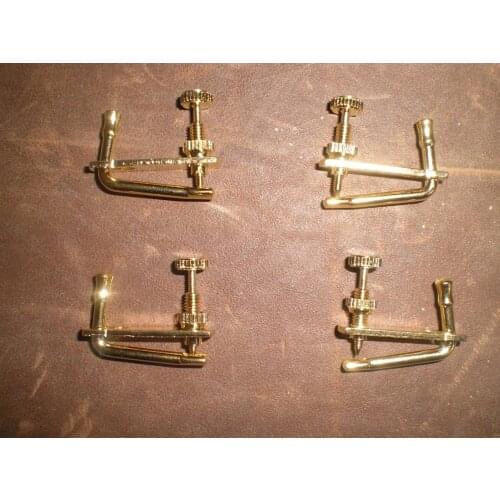 50 PCs NEW Violin fine tuners GOLD color, Violin Parts Fiddle Parts 4/4