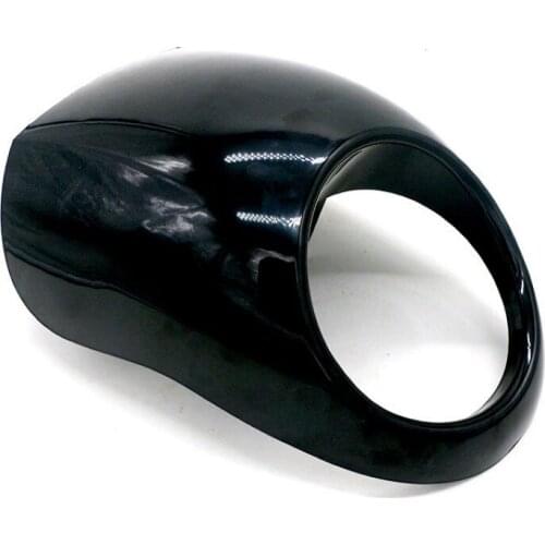 Motorcycle accessories modified headlight cover Head cover fairing For Harley Davidson 883 XL1200 Black
