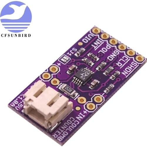 CFsunbird LTC4150 Coulomb Counter violence battery charge current detection Sensor detection Module