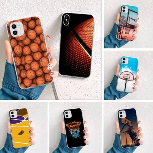 Basketball Court Black Cell Phone Case for iPhone 11 pro XS MAX 8 7 6 6S Plus X 5S SE 2020 XR cover