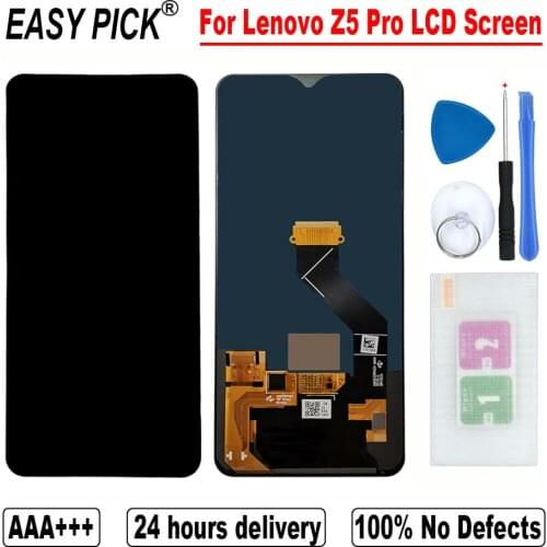 For Lenovo Z5 Pro L78031 LCD Display Touch Screen Digitizer Assembly Free Tools For Lenovo Z5 Pro GT L78032 LCD