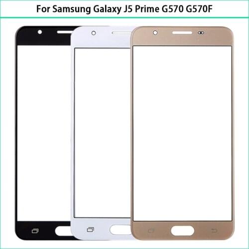 New For Samsung Galaxy J5 Prime G570 G570F G570DS Touch Screen LCD Front Outer Glass Lens Touch Glass Panel Replace