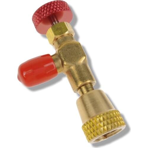 HS-1221 R410A Refrigeration Charging Adapter Refrigerant Retention Control Valve Air Conditioning Charging Valve