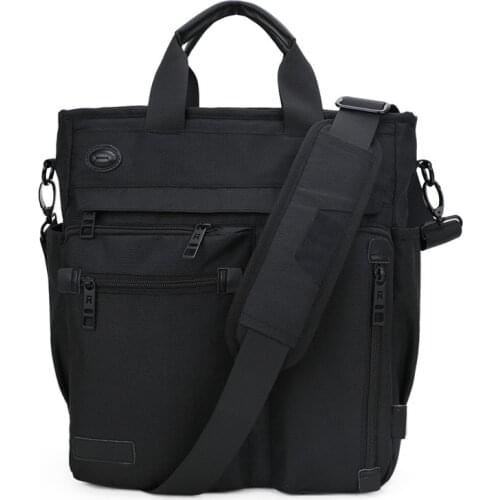 Multi-functional Outdoor Messenger Bag Work Bag Business Backpack Laptop Back Pack Three Use Men Shoulder Bag Handbag Mochila