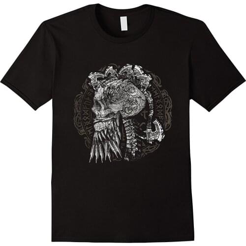 2019 New Hot sale VIKING RAGNAR THOR VALHALLA ODIN T-SHIRT