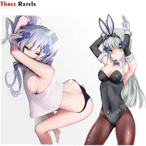 Three Ratels A775 Hk416 Girls Frontline Anime Personalized Creative Scratch Stickers Anti Scratch Film Decals Vinyl Material