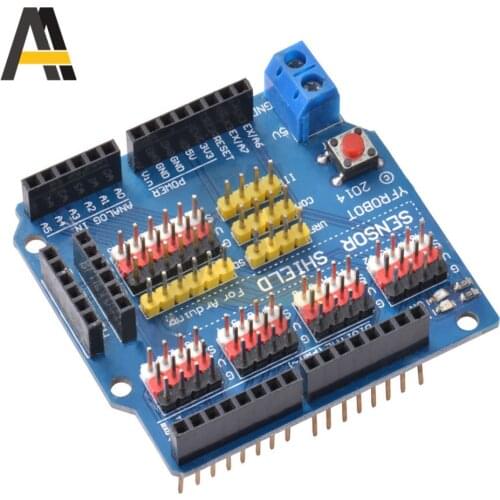 V5 Sensor Shield Expansion Board Shield For Arduino R3 Electronic Module V5.0 Sensor Shield V5 expansion board