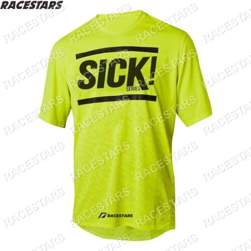 SICK Motocross Gear Motorcycle Enduro MTB Jersey DH Downhill Mountain Jersey Bike Racing Cycling Wear Maillot Ciclismo Hombre