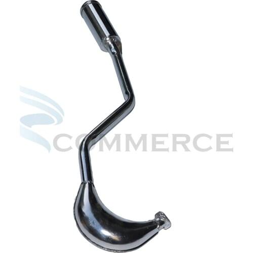 High-quality 49CC 2-stroke exhaust pipe suitable for small Apolonia exhaust pipe muffler small off-road motorcycle parts