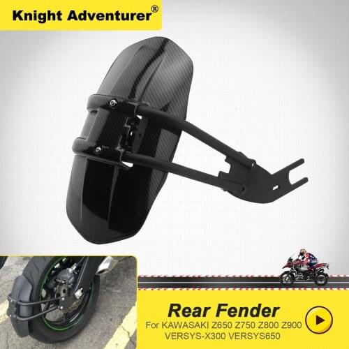 For KAWASAKI VERSYS-X300 VERSYS650 Z 650 Z650 Z750 Z800 Z900 Motorcycle Fender Rear Cover Back Mudguard Splash Guard Protector