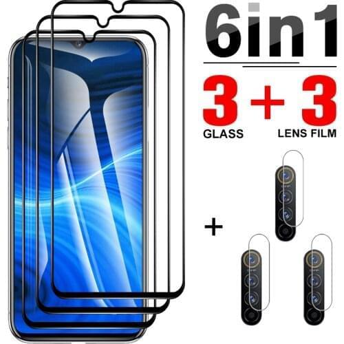 6-in-1 Protective Tempered Glass On The For Oppo Realme XT X2 Screen Protector For Realme Pro X3 X50 X50 Pro Phone Camera Lens
