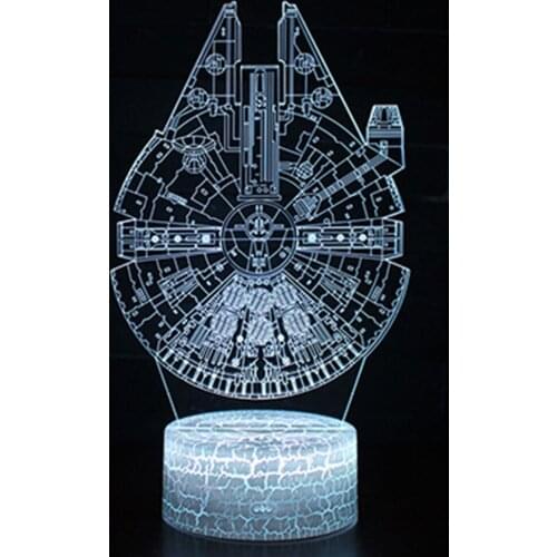 Acrylic Board(Science Fiction1)4mm6mm Custom proc USBLED Decoration Home ChildrensRoom BedsideNight Light Decoration LightLED