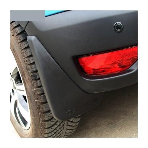 For Renault CAPTUR 2015-2018 plastic Mud Flaps Splash Guard Fender Car styling