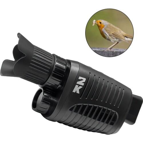WAKYME Monocular Infrared Night Vision Device 2K HD Digital Infrared Night Vision Device Portable for Outdoor Security Camping