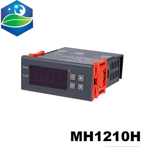 Digital Temperature Controller 0-300 Celsius MH1210H 250V 10A AC110V 220V Switch Adjustable Electronic Thermostat Controller