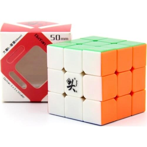 DaYan ZhanChi 3x3x3 Magic Cube 3x3 50mm Professional Speed Twist Puzzle Antistress Educational Toys For Children