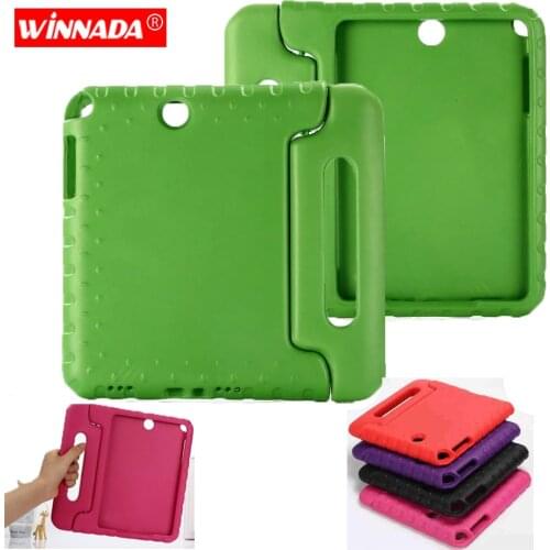 For Samsung Galaxy Tab A 9.7 Inch T550 T555C Kids Cover Safe Handle Shockproof Case EVA Foam Shakeproof Stand Protective Cover