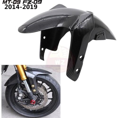 For Yamaha MT-09 FZ-09 MT09 FZ09 2014 2015 2016 2017 2018 2019 Motorcycle carbon fiber front fender front fender splash guard