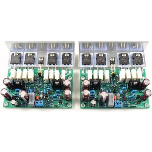 L20 Dual Channel Amplifier Board with Angle Aluminum Two Board 200W 8R