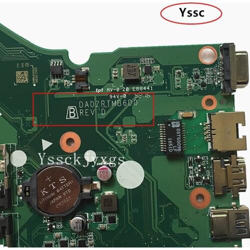 DA0ZRTMB6D0 motherboard , for Acer Aspire E5-573G E5-573 laptop Motherboard , NBMVH11003 ( with i5-5200U cpu ) 100% test OK