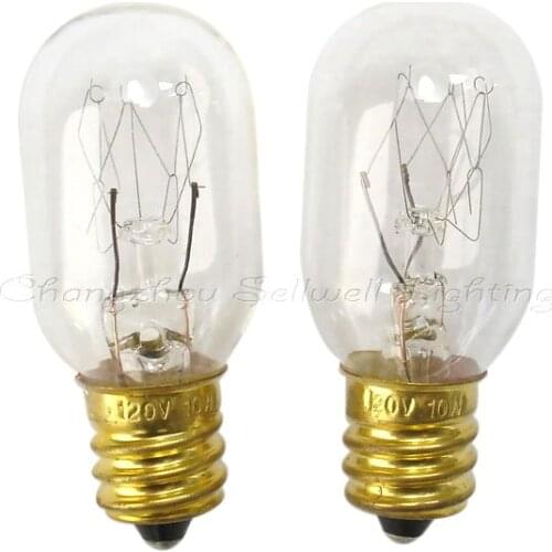 New!guaranteed 100%!e12 T20x48mm 120v 10w Miniature Lamp Bulb Light A163