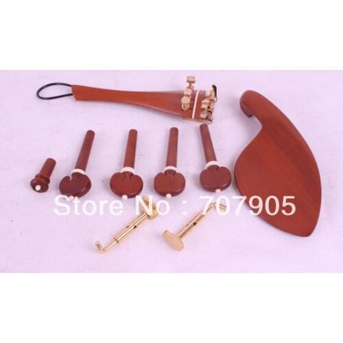 New violin jujube parts,tailpiece tuner peg chinrest endpin chinrest clamp#E31-2