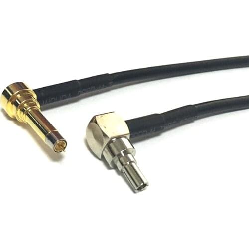 New Wireless 3G 4G wifi Modem Cable MS156 Right Angle to CRC9 Right Angle Connector RG174 Coaxial Cable 20CM 8inch Pigtail