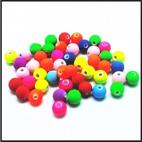Wholesale price 360pcs new acrylic beads round shape charms beads top fashion beads accessories size 8mm loose beads