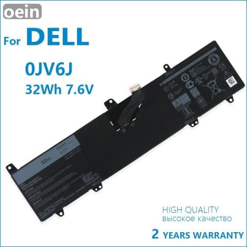 Oein Genuine 0JV6J Battery For Dell Inspiron 11 3000 3162 3164 3168 P24T Series PGYK5