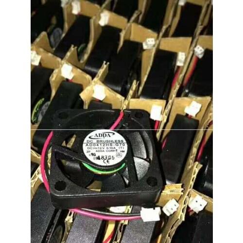 Original AD0412HS-G70 DC12V 0.10A Silent cooling fan for South Bridge / North Bridge