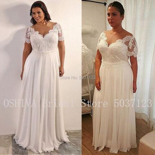 OSHIVA Beach Wedding Dresses