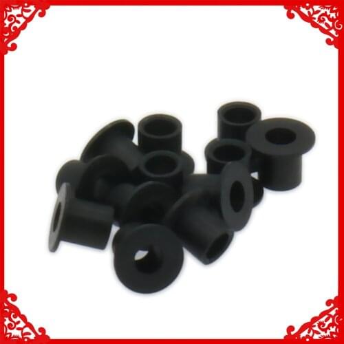 RCAWD 12PCS Steering Plate Bushing Flange Pipe 101227 For 1/10 Rc Car Hpi Bullet 3.0 Flux Mt/St Flange Pipe BMT0014