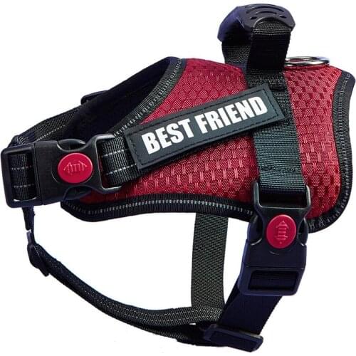Dog Harness No-Pull, Anti-Escape, Adjustable, Velcro Reflective Straps, Various Sizes for Small, Medium and Large Puppies