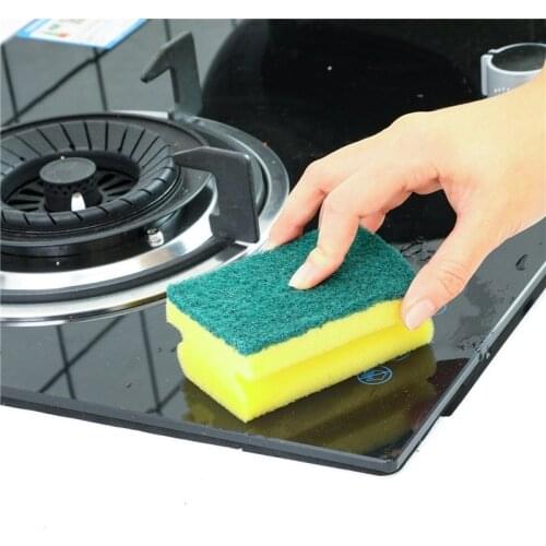 Decontamination Spong Mop Magic Cleaning Sponge Majic Brush Double-Sided Decontamination Dishwashing Eraser