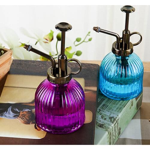 1pc 300ml Glass Watering Sprayer Plant Flower Garden Water Cans Spray Hairdressing Practical Tool gardening tools and equipment