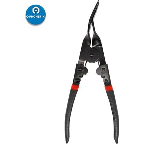 Universal Car Door Pliers Pry Bar Tool Auto Door Panel Steel Upholstery Trim Clip Pliers Fastener Remover Automobile Removal Kit