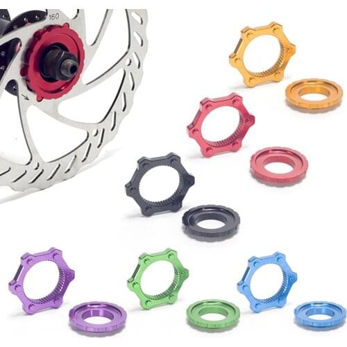 Bike Hub Bicycle Pieces Spare Parts For Bicycle Disc Brake Adapters MTB Cycling Centerlock To 6-Bolt Rotor Conversion
